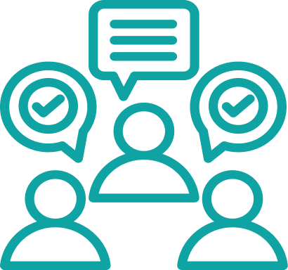 Communications director reviewing nonprofit brand messaging