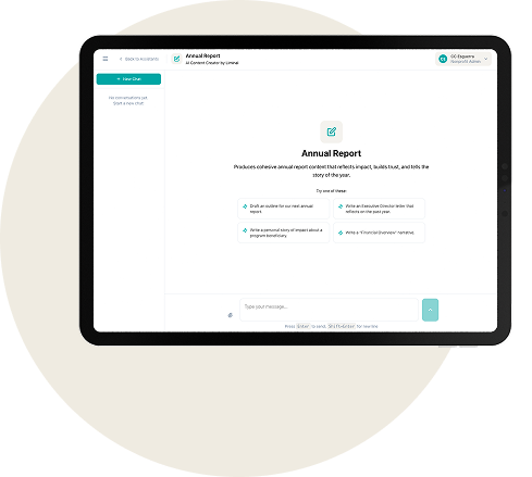 Nonprofit team using NarrativeHQ brand messaging platform